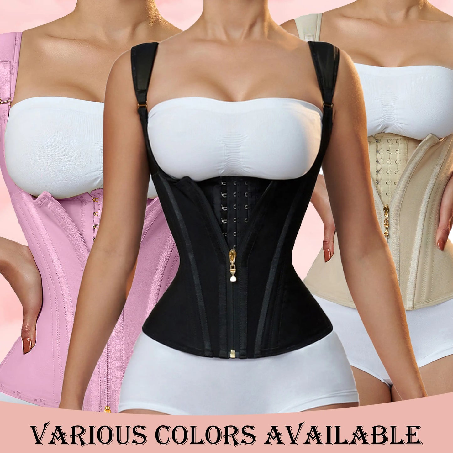 SHAPSHE Waist Shapewear for Women Girdle Workout Shapewear with Adjustable Shoulder Strap