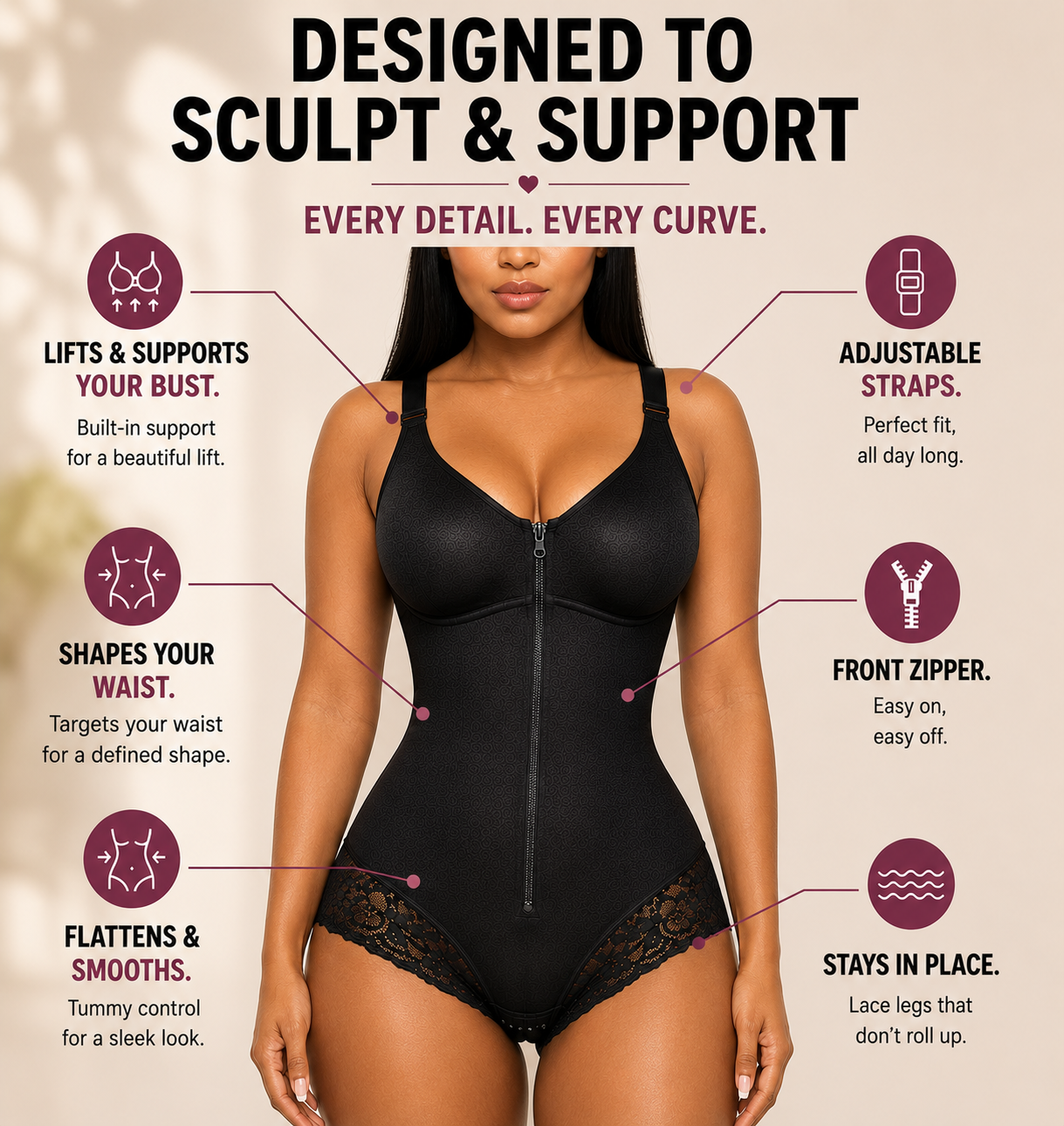 Cervani Luxe Colombian Faja