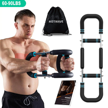 HOTWAVE Arm Trainer, Adjustable Chest Workout Equipment, Arm Trainer for Men, Chest Trainer for Men, Shoulder Muscle Training, Portable Spring Resistance Home Fitness Equipment Summerwins Summerwins